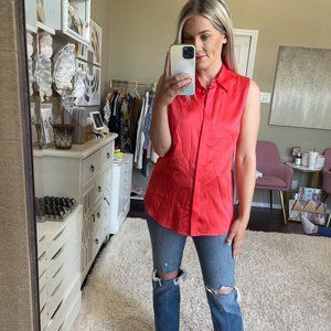 Antonio Melani Button Up Tank